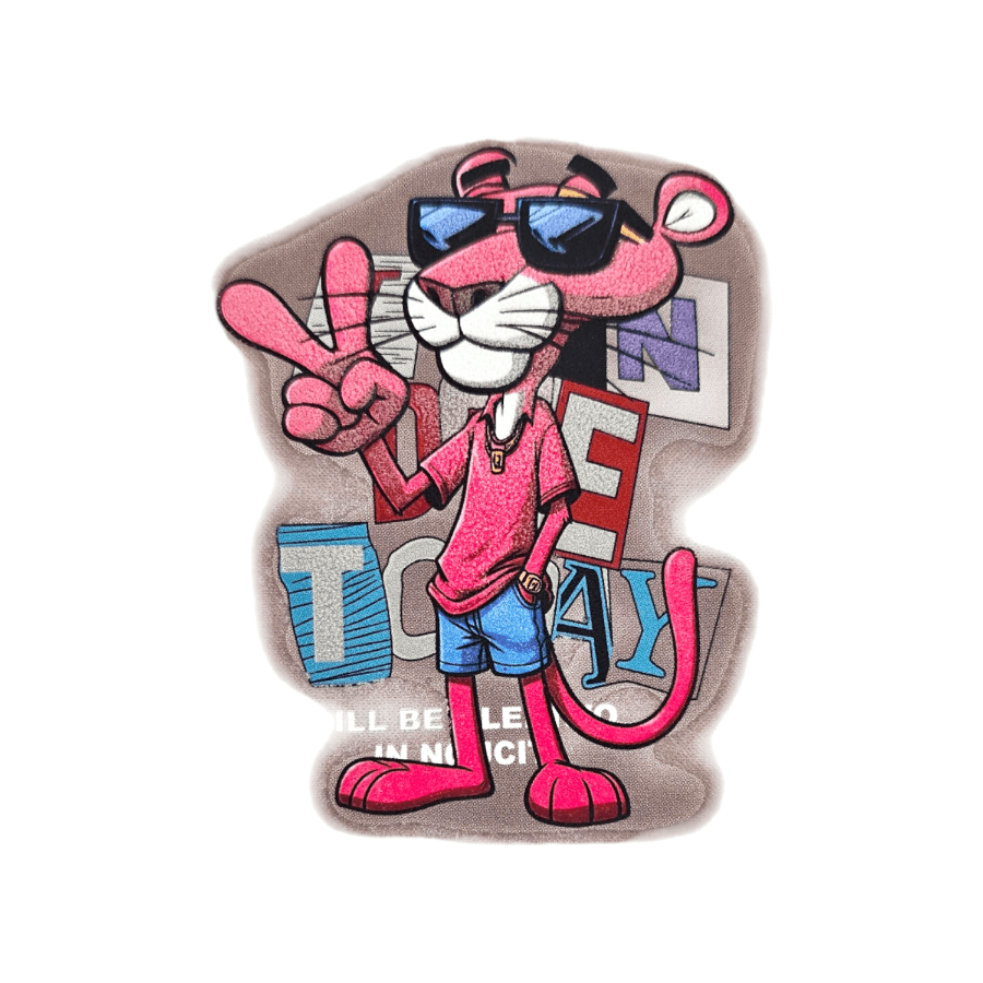 MOTIF Habby Pink Panther Iron-On Motif (7911651737689)