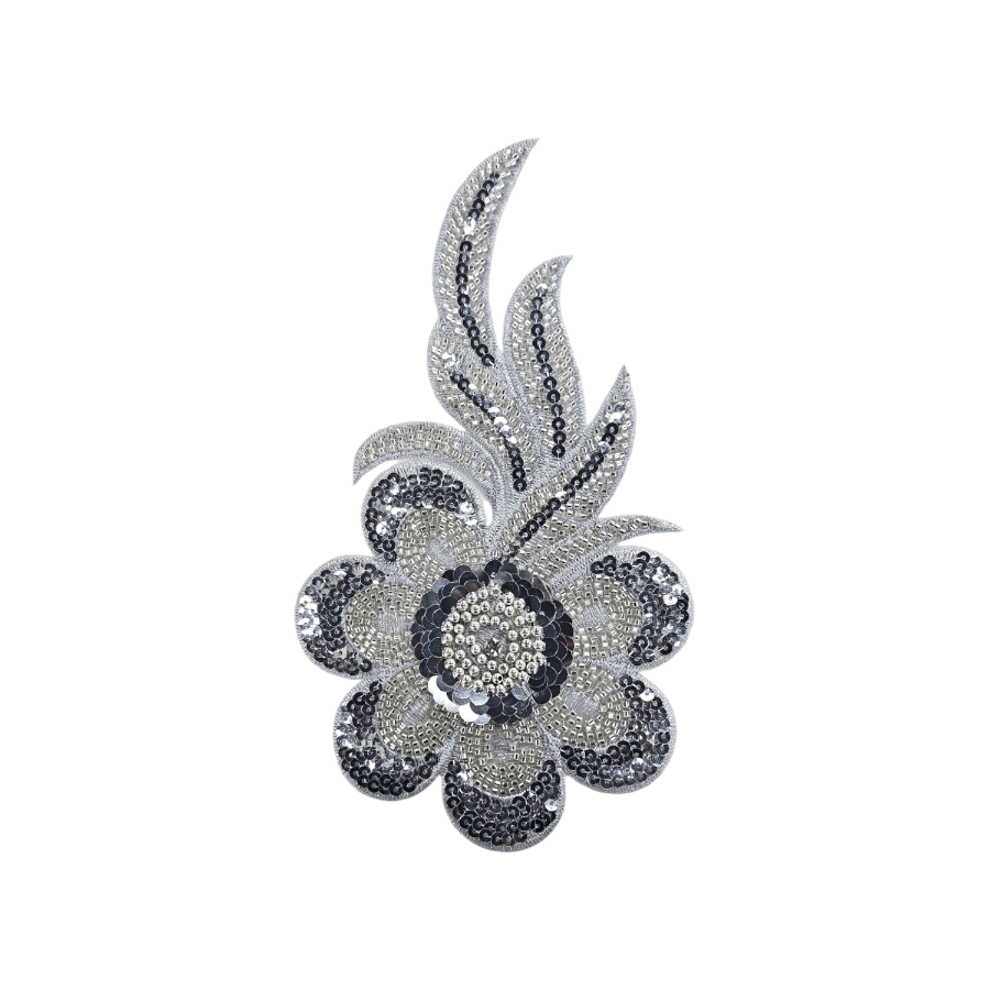 MOTIF Habby Silver Bree Embroided Motif