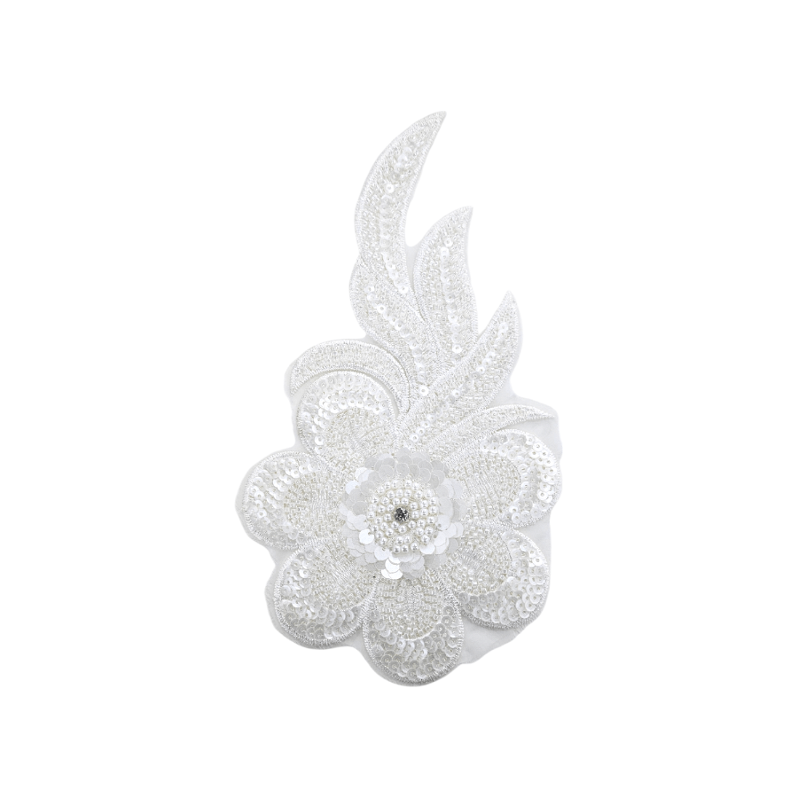 MOTIF Habby White Bree Embroided Motif