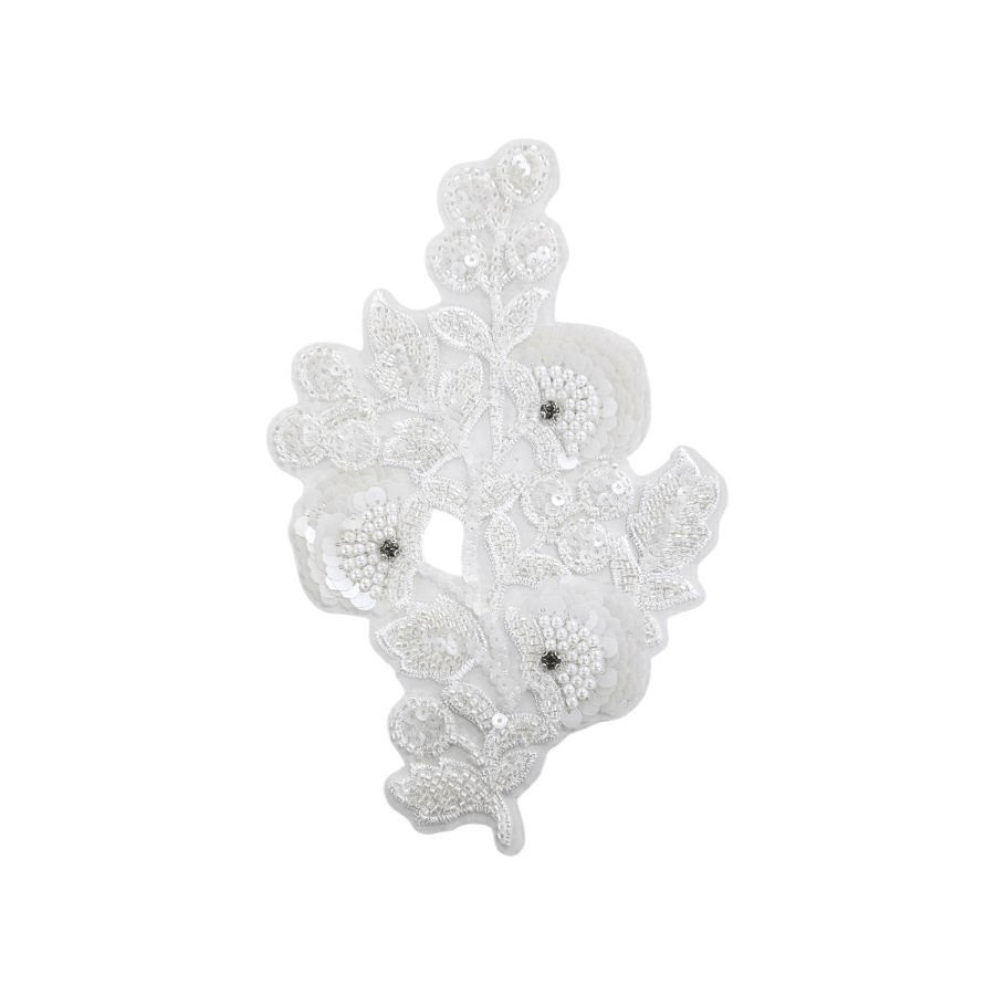 MOTIF Habby White Britney Embroided Motif (7905840791641)