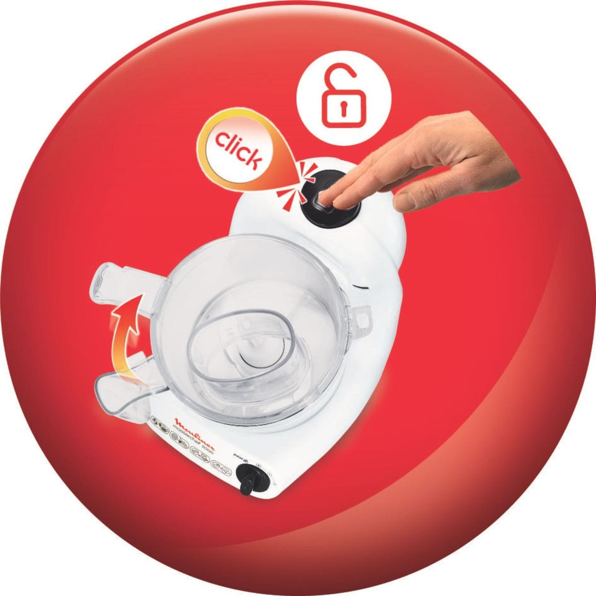 Moulinex chopper Moulinex Masterchef 2000 Food Processor 500W FP211110