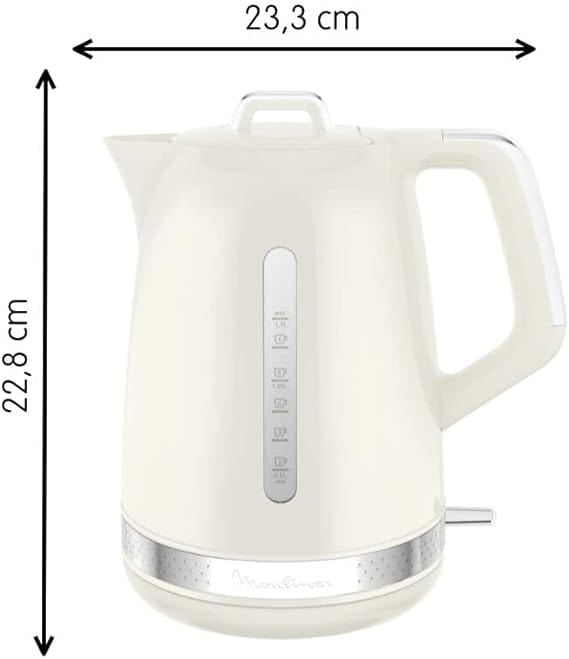 Moulinex COFFEE MACHINE Moulinex 1,7L, 2400W Kettle Soleil BY320A10 (7476966785113)