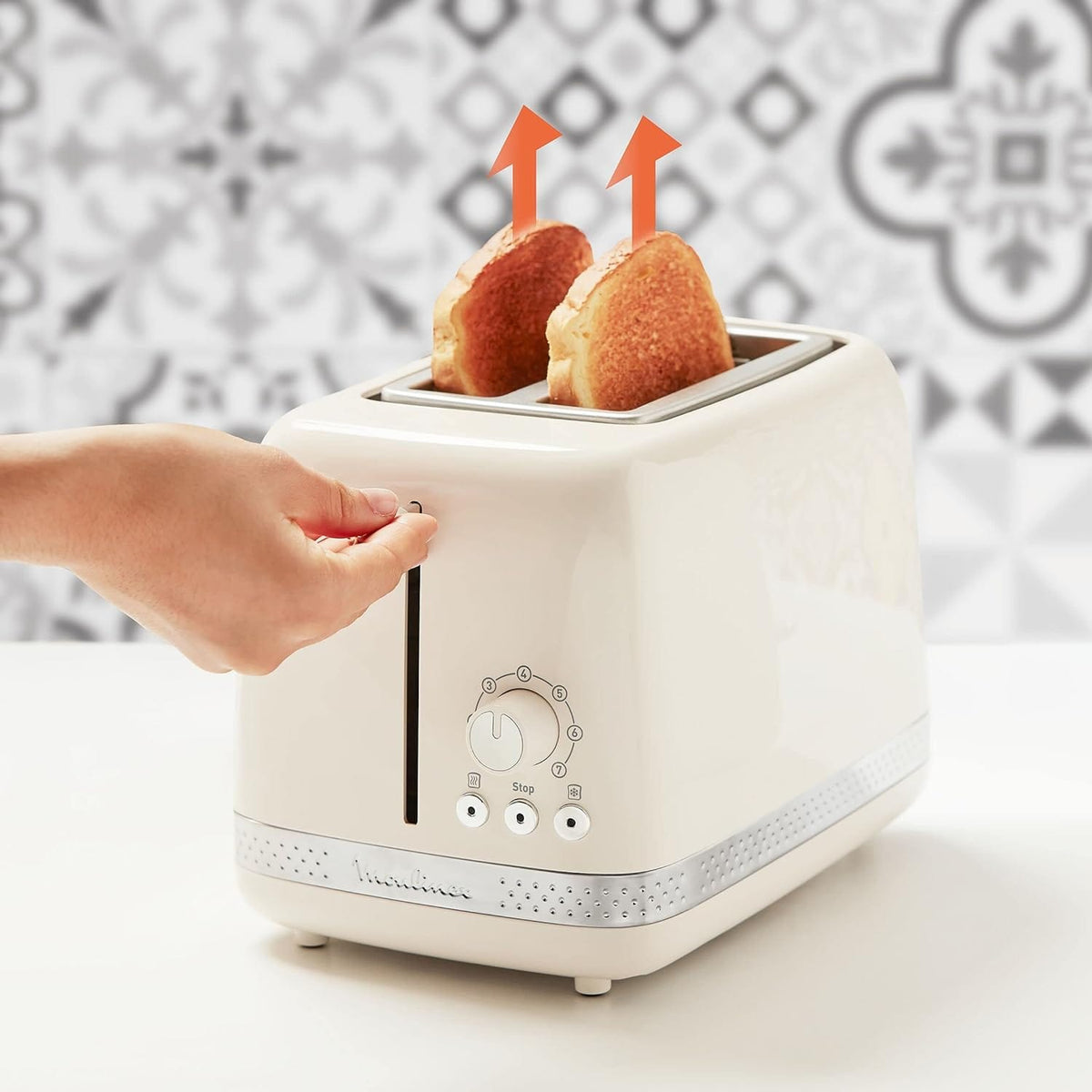Moulinex COFFEE MACHINE Moulinex 2 Slice, 2400 W Toaster Soleil LT300A10 (7476971765849)