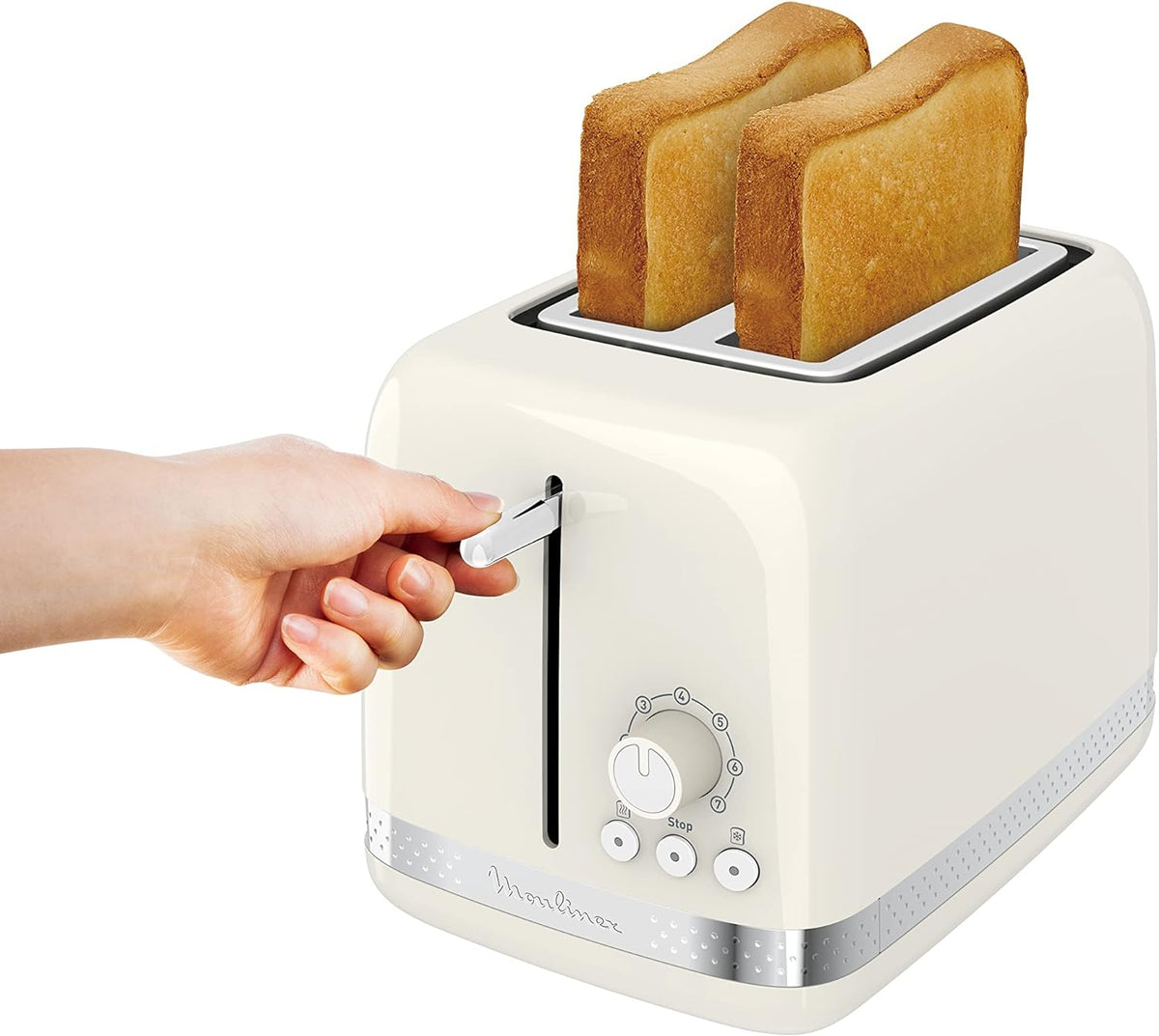 Moulinex COFFEE MACHINE Moulinex 2 Slice, 2400 W Toaster Soleil LT300A10 (7476971765849)