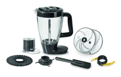 Moulinex COFFEE MACHINE Moulinex Double Force 1000w Food Processor Black FP821811 (7476980842585)