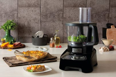 Moulinex COFFEE MACHINE Moulinex Double Force 1000w Food Processor Black FP821811 (7476980842585)