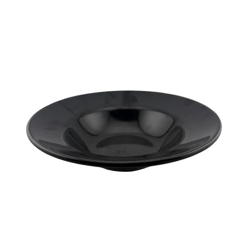 Melamine Pasta Plate 25x6 cm Black AM-PM725.