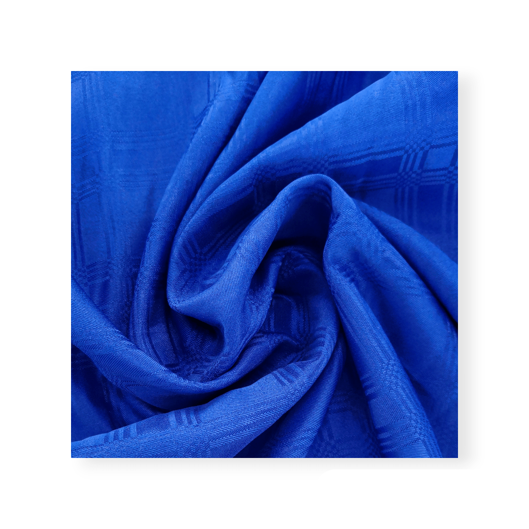 MSR Table Cloth Damask 280 cm Royal Blue 909