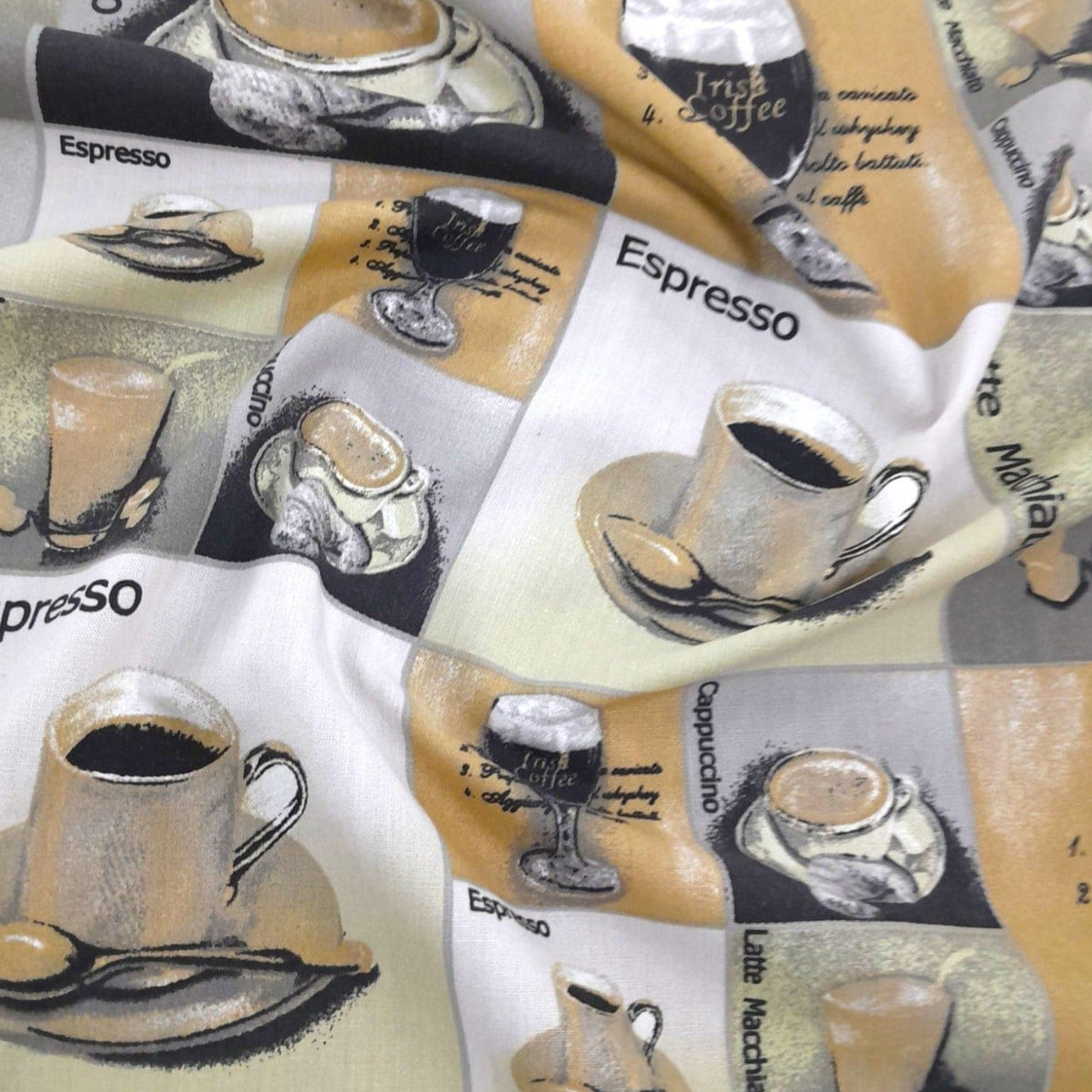 MSR Tabling Fabric Coffee Polycotton Tabling Fabric 235 cm