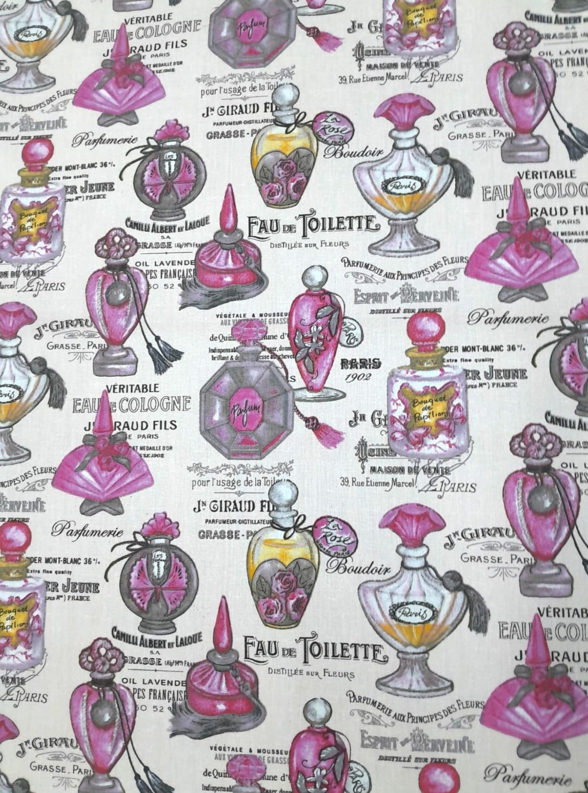 MSR Tabling Fabric Perfume  Polycotton Tabling Fabric 2041 235cm