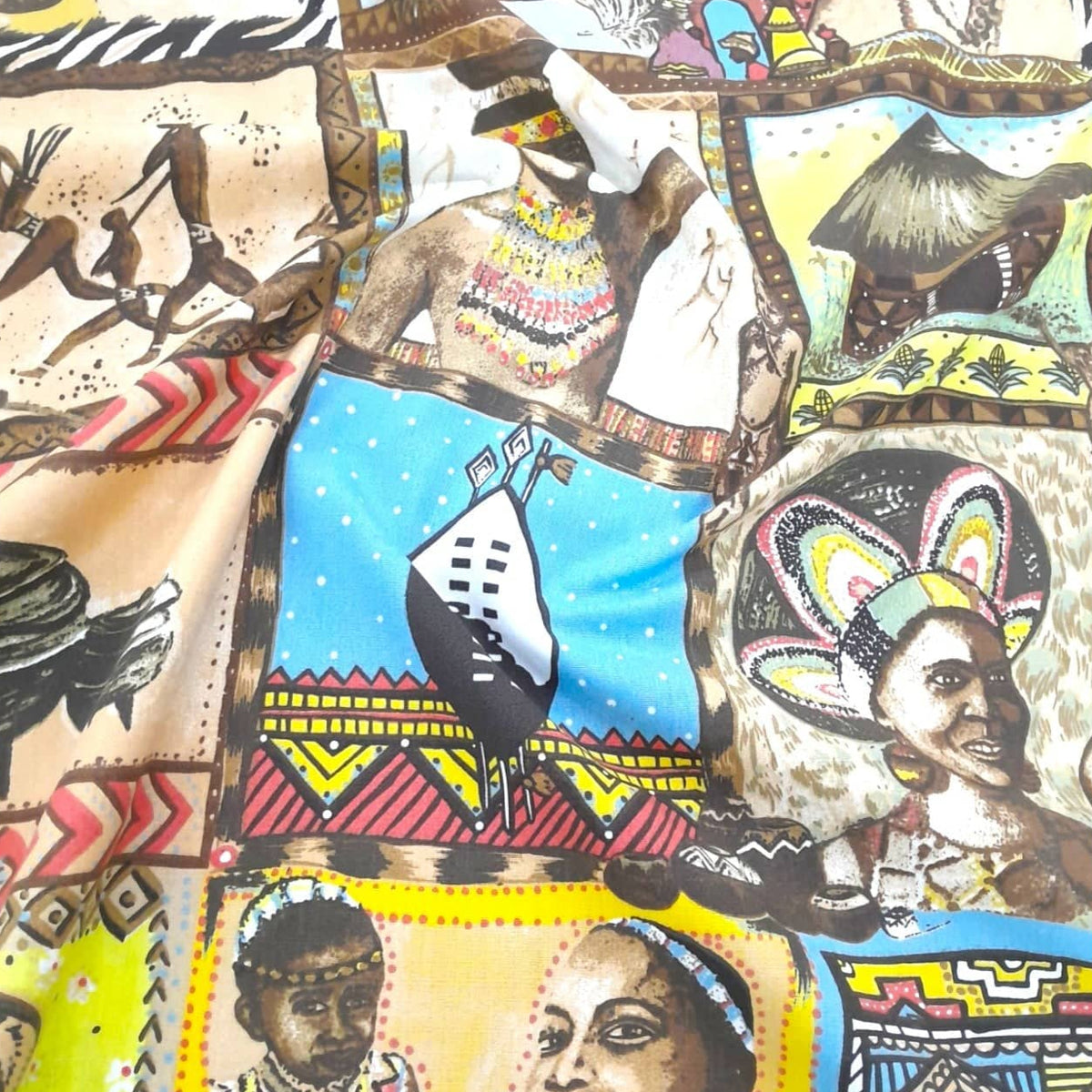 MSR Tabling Fabric Tabling Fabric Tribal Art 235 cm