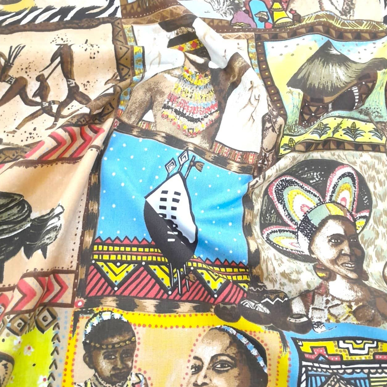 MSR Tabling Fabric Tabling Fabric Tribal Art 235 cm