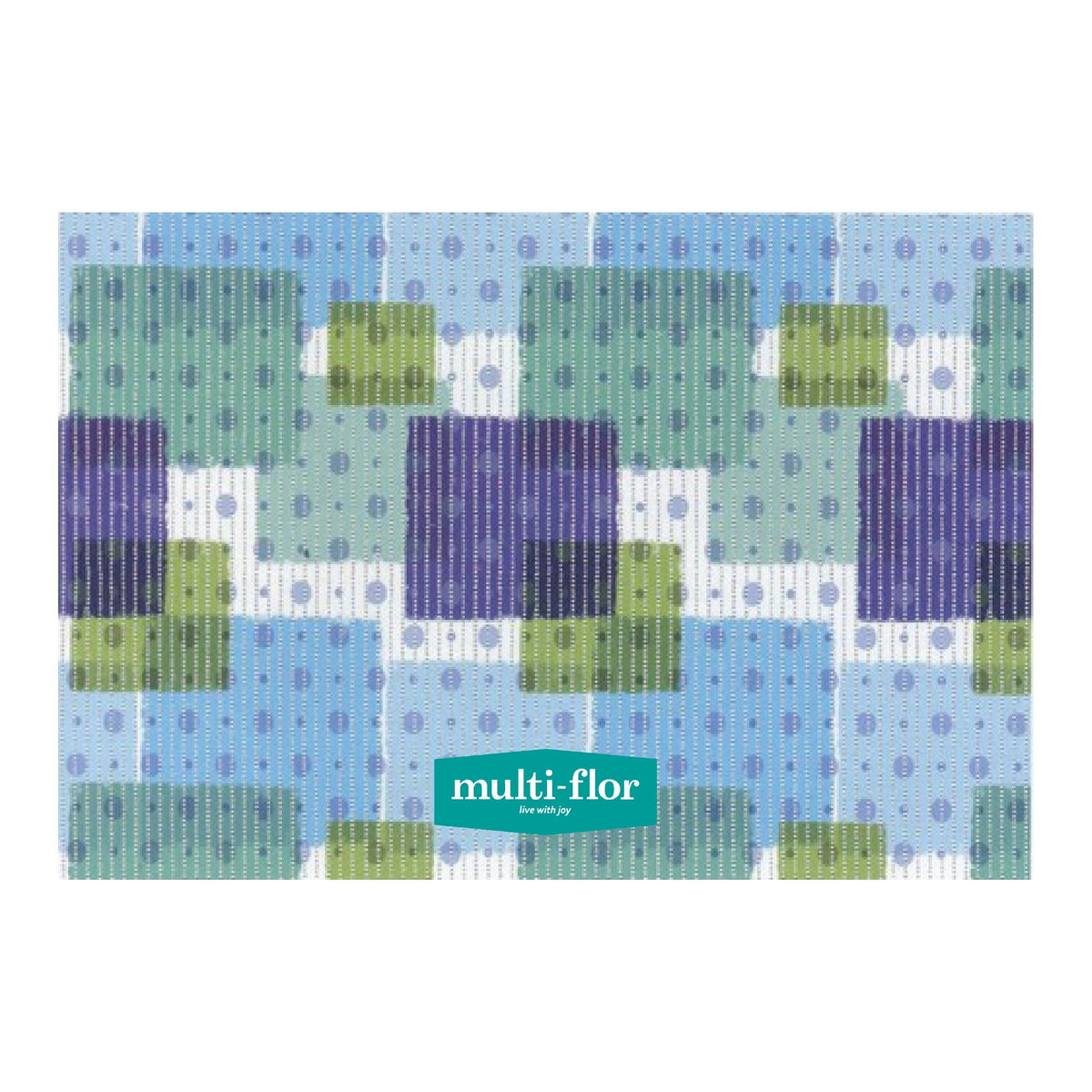 MULTI-FLOR BATH MAT Multi-Flor Moonwalk Bathroom Mat 65cm Wide AS7056-3