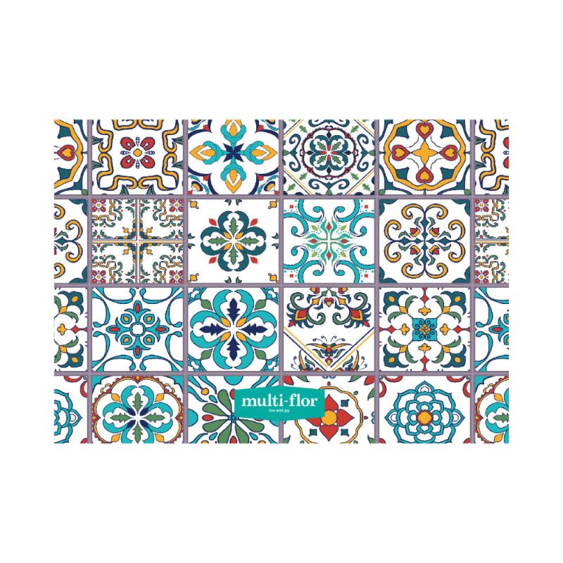 MULTI-FLOR BATH MAT Multi-Flor Moonwalk Bathroom Mat 65cm Wide AS7092