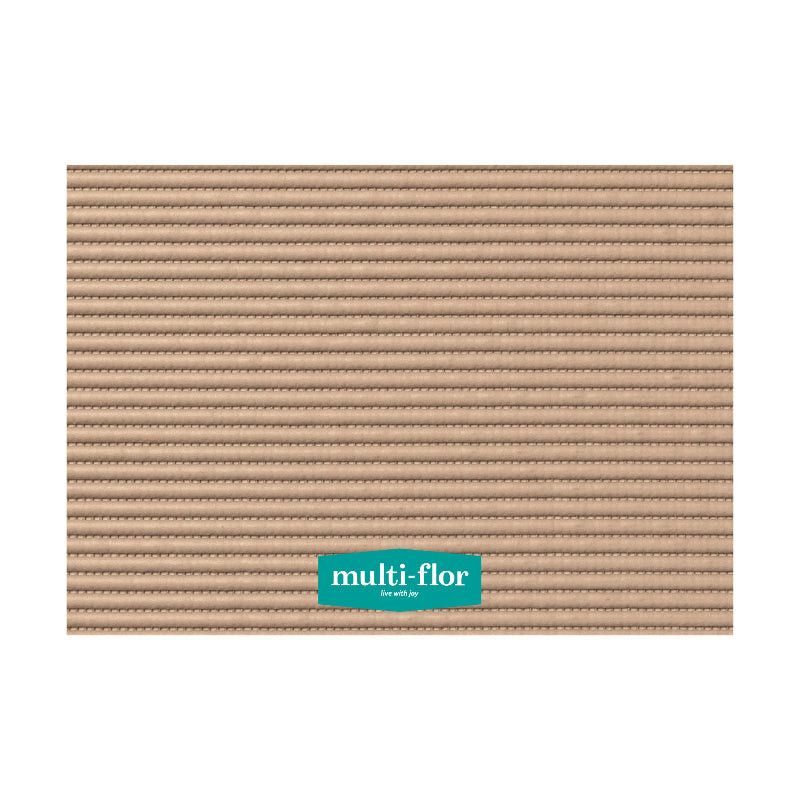 MULTI-FLOR BATH MAT Multi-Flor Moonwalk Bathroom Mat 65cm Wide Versa Taupe