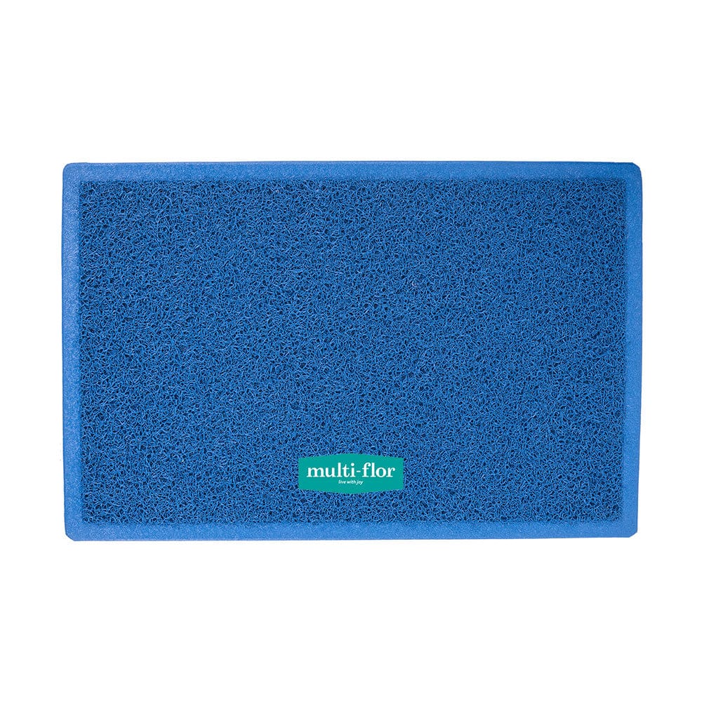 MULTI-FLOR DOOR MATS Multi-Flor Clean Step Door Mat 40 X 60cm Blue