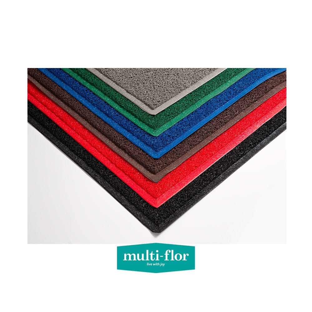 MULTI-FLOR DOOR MATS Multi-Flor Clean Step Door Mat Black (7911997898841)