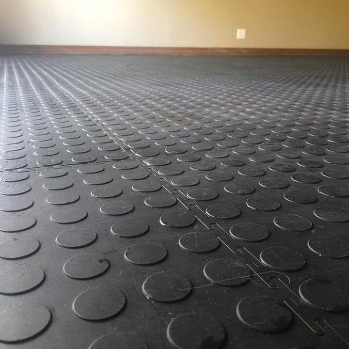 MULTI-FLOR DOOR MATS Multi-Flor Multi-Lock Medallion Interlocking DIY 1 m2 (4 Tiles) Black