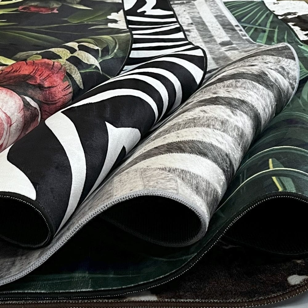 MULTI-FLOR RUG Multi-Flor Sophia Rugs Black & Grey 160mX220m JZ-504