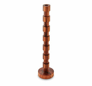 MY Butchers Block Candle & Holder My Butchers Block Rigil Candlestick Large Blackwood MBB-RIG-L-BLK (7464522219609)