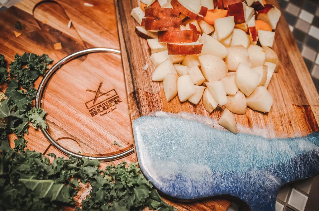 MY Butchers Block CHOPPING BOARD My Butchers Cheese Board Medium Resin Blue MBB-CB-M-RES-BLU (7451961983065)