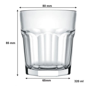 Nadir Kitchen Nadir Bristol Whisky Tumbler 320ml 27003 (7813705269337)