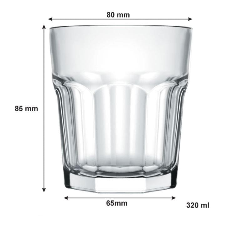 Nadir Kitchen Nadir Bristol Whisky Tumbler 320ml 27003 (7813705269337)