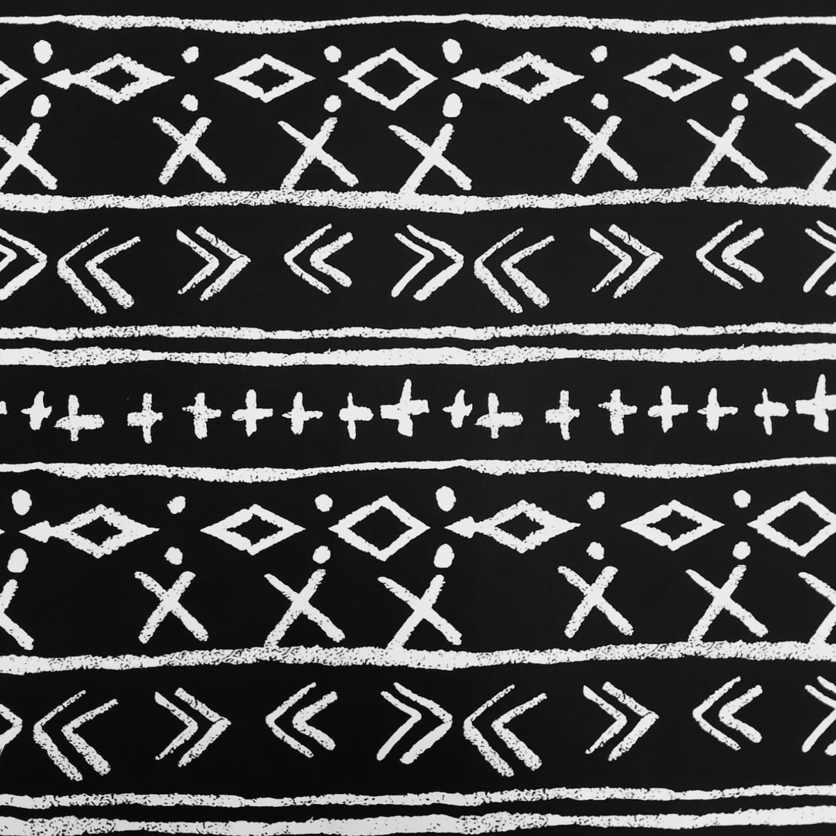 National Fabrics Printed Mini Matt Fabric Printed Mini Matt African Bogolan 140 cm