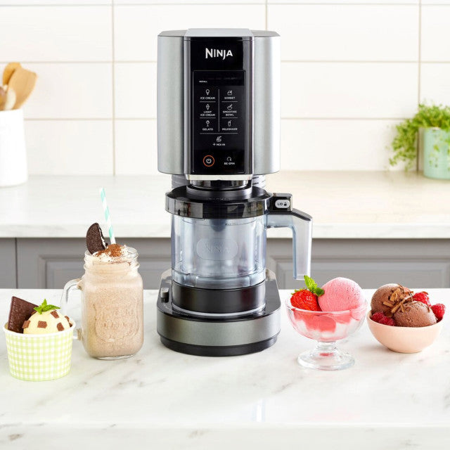 Ninja Creami 7-in-1 Ice Cream & Frozen Dessert Maker Black & Grey NC302EU