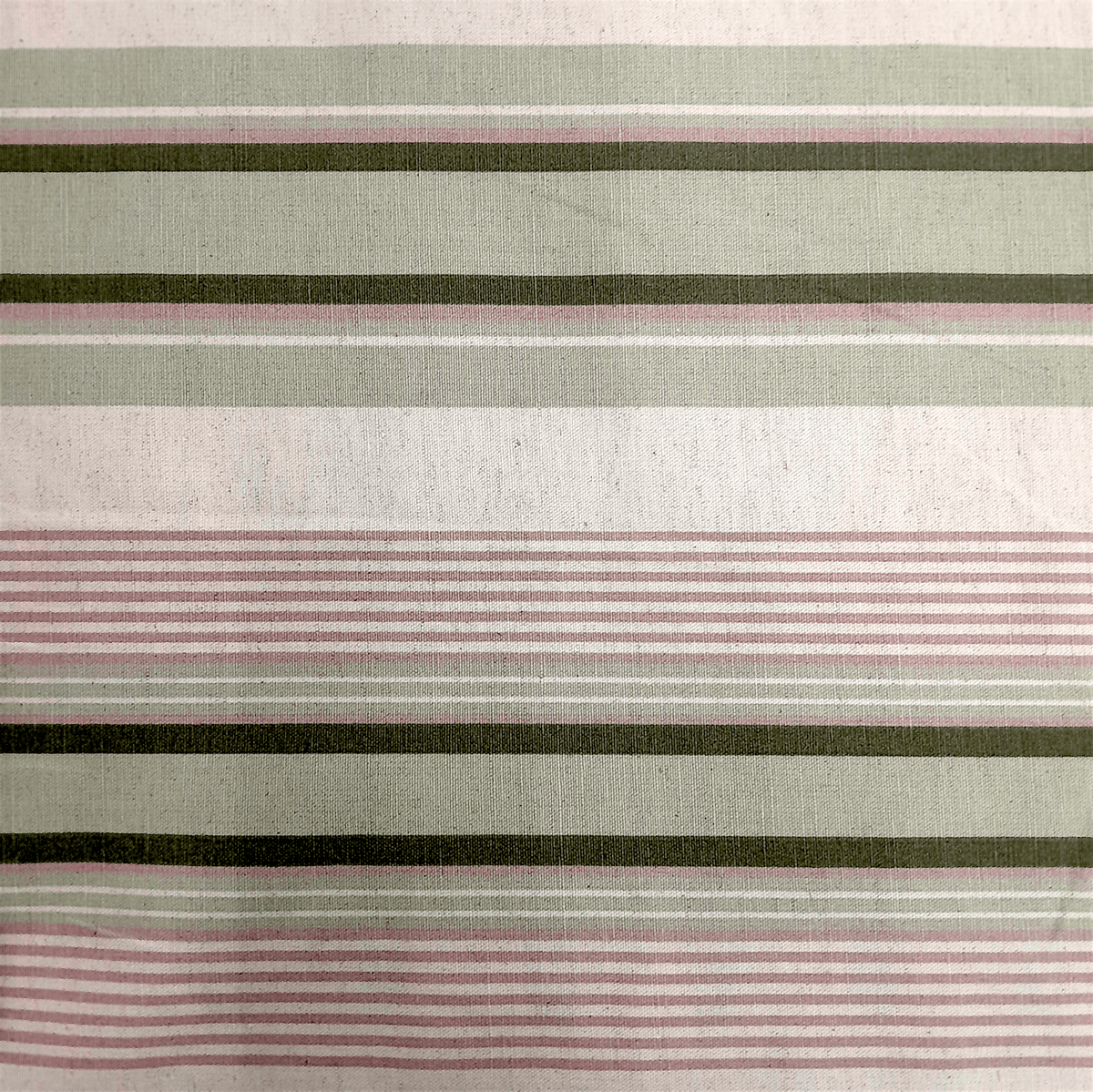 Nettex Curtaining Fabric Green Nettex Special Clearance Curtain Big Stripe 140 cm