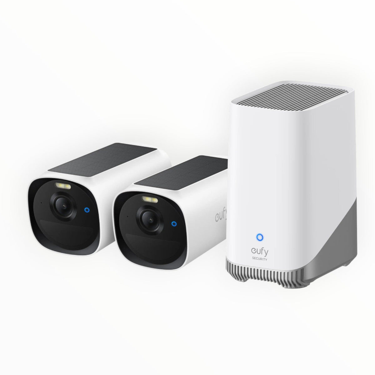 Eufy E40 2-Cam Kit A 2K, 4MP Solar Powered Security System AESE8144323.