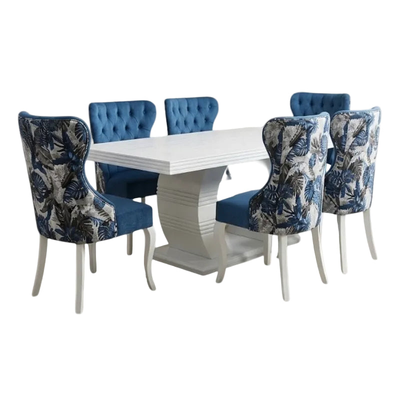 Trade White Diningroom Suite 7pc.
