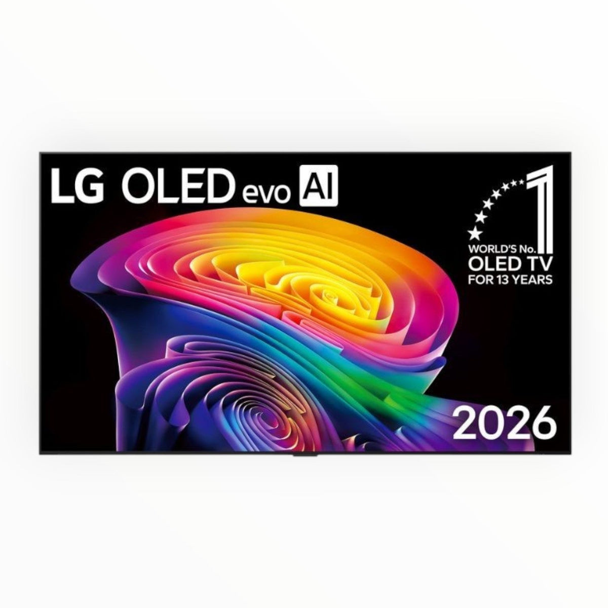 LG 77″ OLG 77-inch OLED evo AI C6 4K Smart TV (2026) with AI Magic Remote OLED77C66LA.