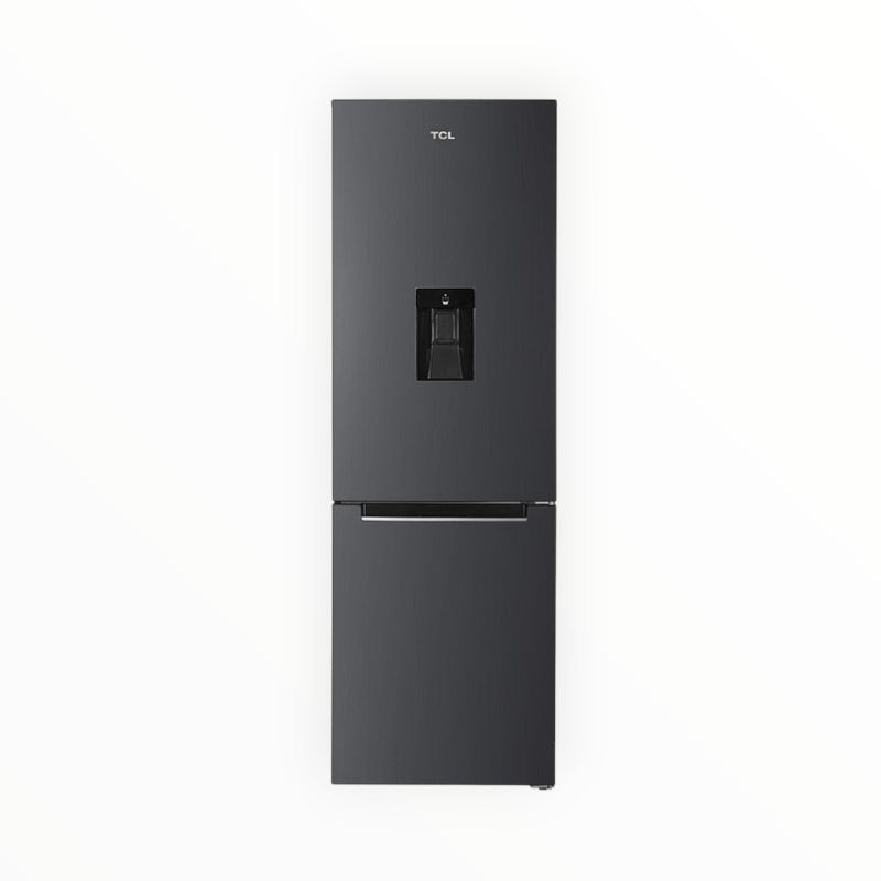 TCL 284L Combi Fridge With Water Dispenser Grey - P381BFGWD.