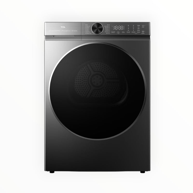 TCL 9Kg Heat Pump Tumble Dryer, Dark Grey – C509DHG.