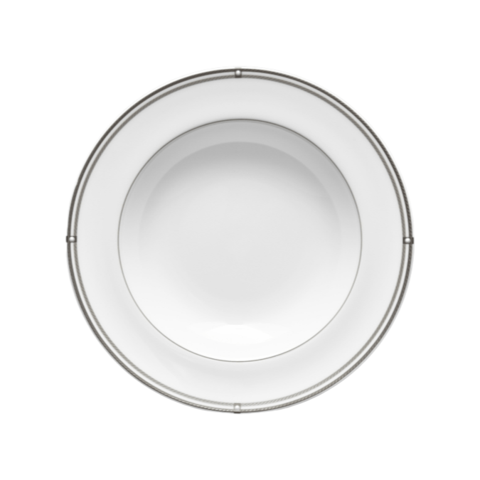 Noritake Bowls Noritake Aidan Platinum Soup Bowl 21.4cm AID007