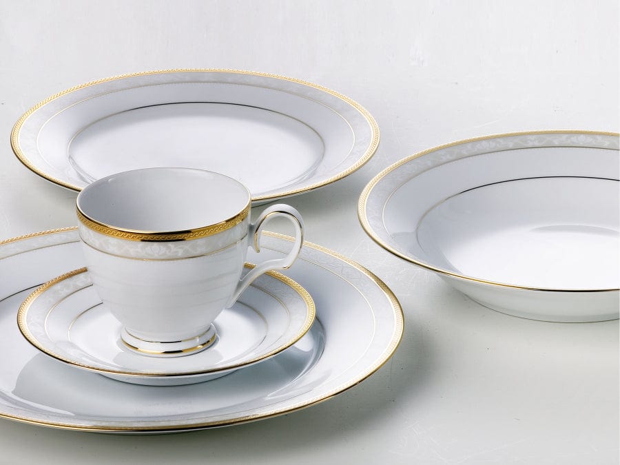 Noritake Cup & Saucer Noritake Hampshire Gold Espresso Cup & Saucer 90ml HAMPG051 (7792276242521) (7792277422169)