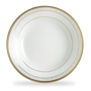 Noritake Dinner Plate Noritake Hampshire Gold Rim Soup Plate 22.6cm HAMPG008 (7792254255193)