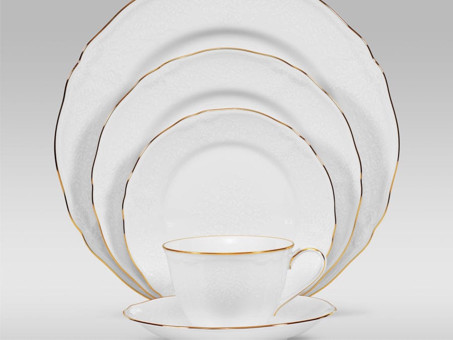 Noritake Dinner Plate Noritake Princess Bouqet Gold Dinner Set 36 Piece PBG100