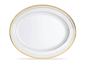 Noritake Serving Platter Noritake Hampshire Gold Platter Large 39cm HAMPG022