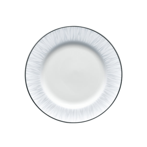 Noritake Side Plate Noritake Glacier Platinum Side Plate 16.3cm GLAC005