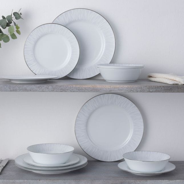 Noritake Sugar Bowl Noritake Glacier Dinner Set 36 Piece GLAC100