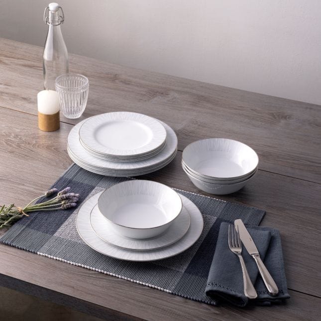 Noritake Sugar Bowl Noritake Glacier Dinner Set 36 Piece GLAC100