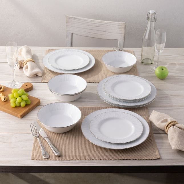 Noritake Sugar Bowl Noritake Glacier Dinner Set 36 Piece GLAC100