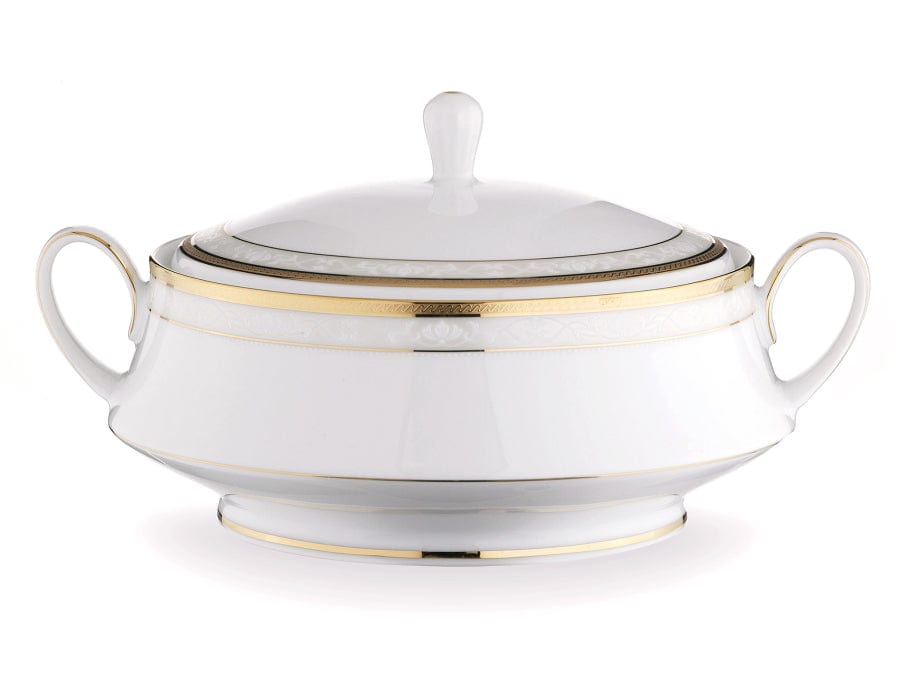 Noritake Vegetable Dish Noritake Hampshire Gold Covered Vegetable Dish 1.8L HAMPG014