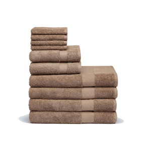 NORTEX TOWEL Face Cloth 30 x 30 Nortex Indulgence Towel Mocha 630gsm (7513152651353)
