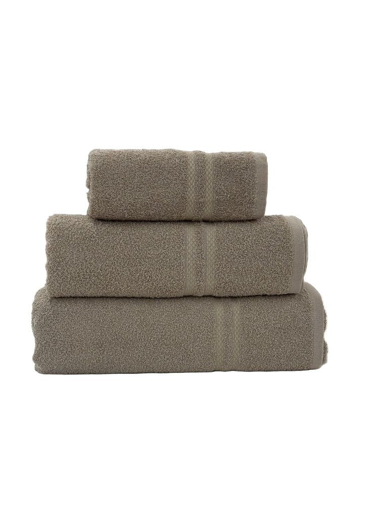 NORTEX TOWEL Face Cloth 30 x 30cm Nortex Madrid Towel Simply Taupe 420gsm