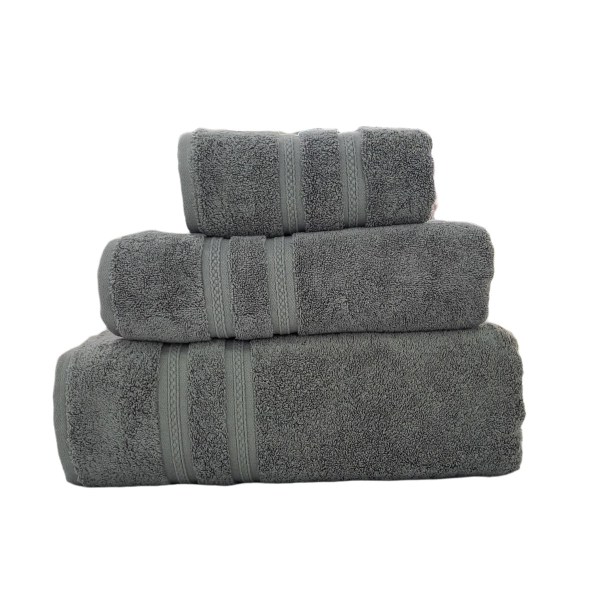 NORTEX TOWEL Face Cloth 30 x 30cm Nortex Royal Plush Towel Dark Grey 710gsm (7896480546905)