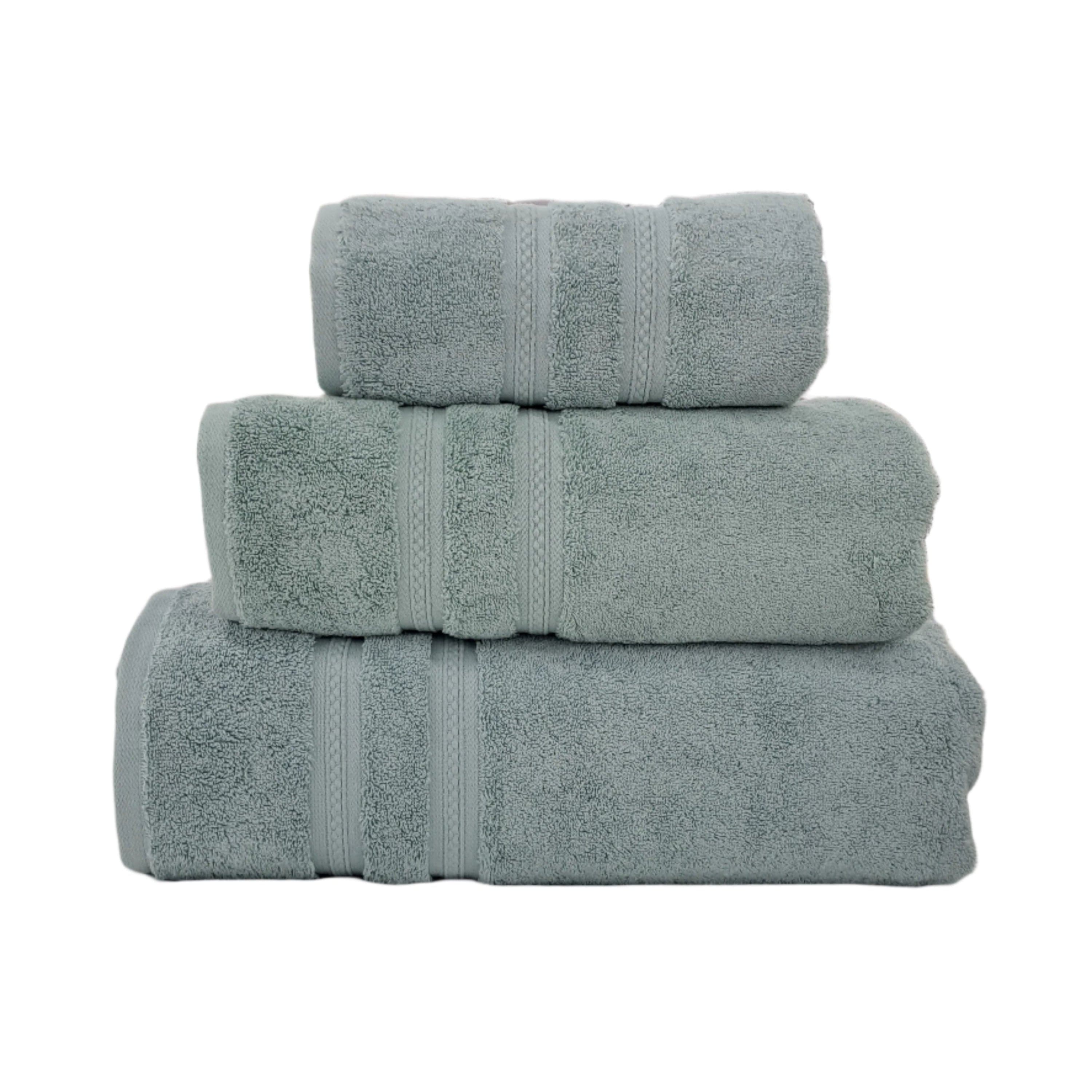 NORTEX TOWEL Face Cloth 30 x 30cm Nortex Royal Plush Towel Duck Egg Ether 710gsm (7896476844121)