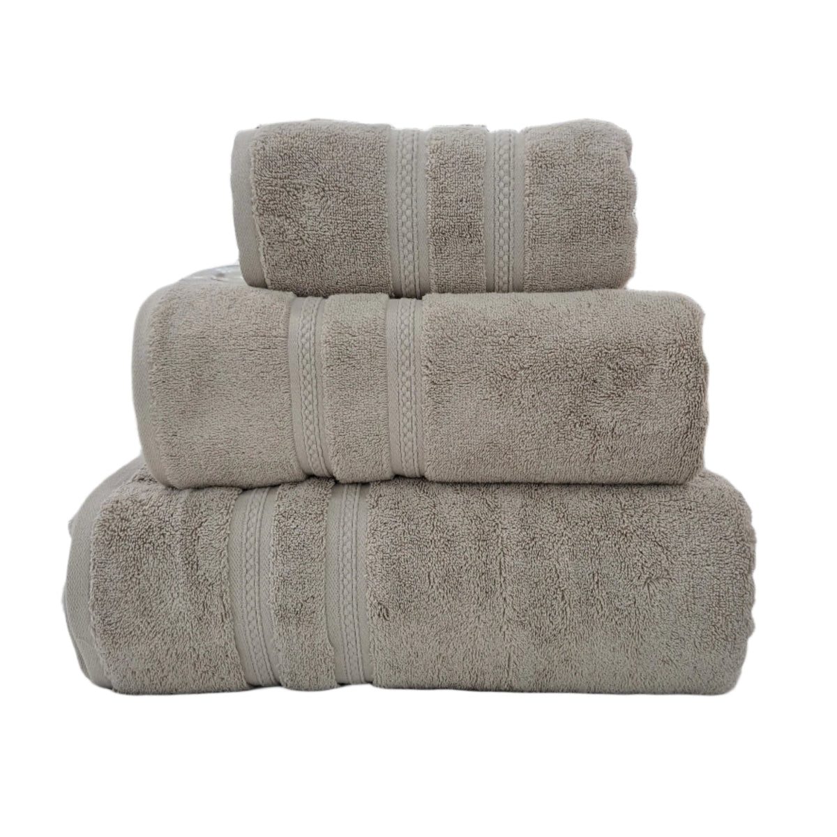 NORTEX TOWEL Face Cloth 30 x 30cm Nortex Royal Plush Towel Warm Taupe 710gsm (7896479727705)